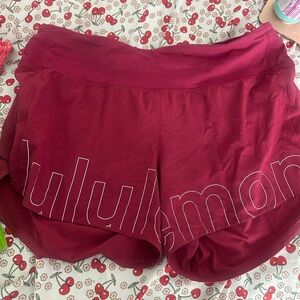 lululemon Hotty Toddy Women's Berry Shorts